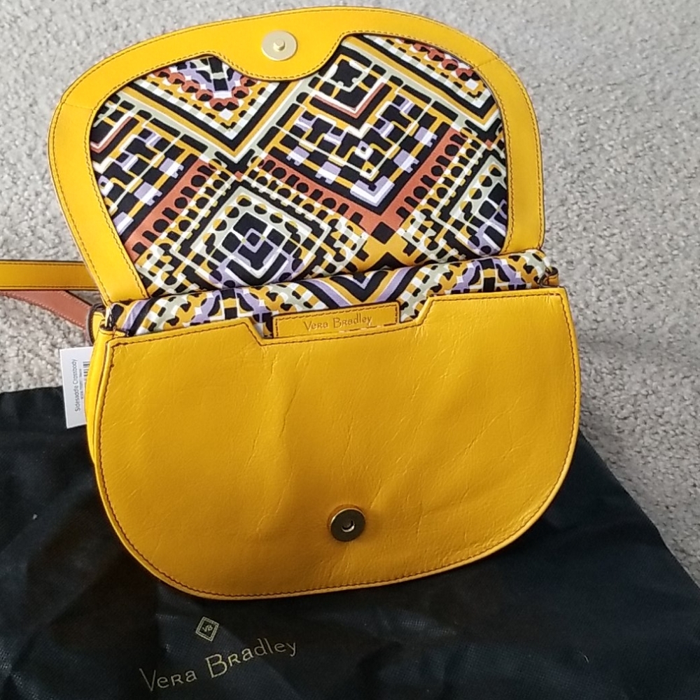 New VB Sidesaddle Crossbody in Maize